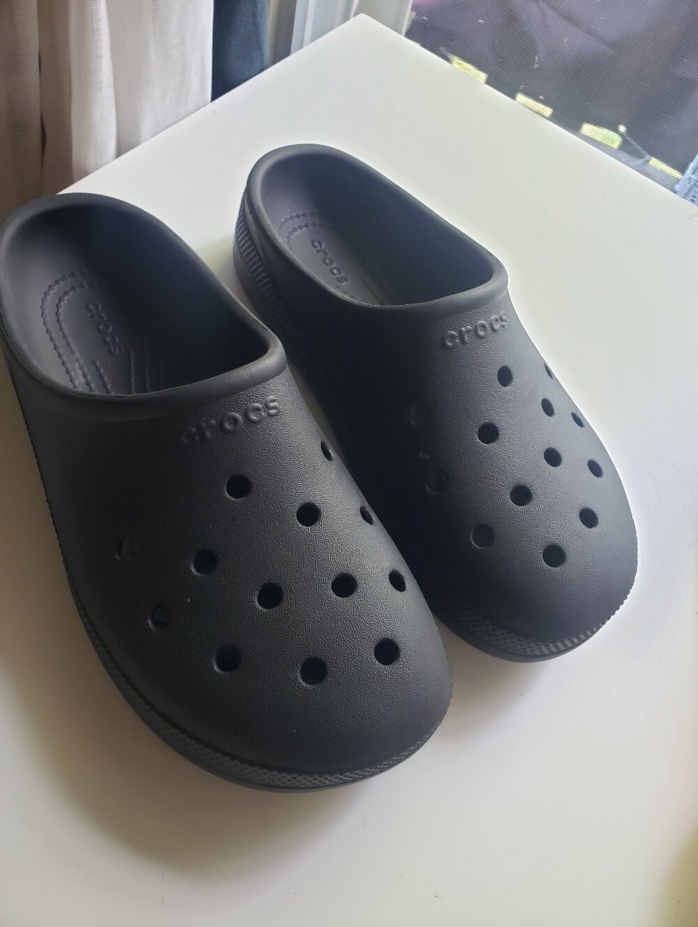 Crocs Classic Clog Mule in Black